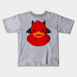 Devil Rubber Duck Kids T-Shirt